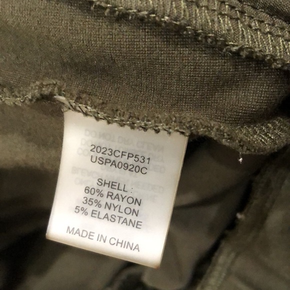 Universal Standard Smart Signature Ponte Pants Size Small Dark Olive Green - Picture 11 of 11